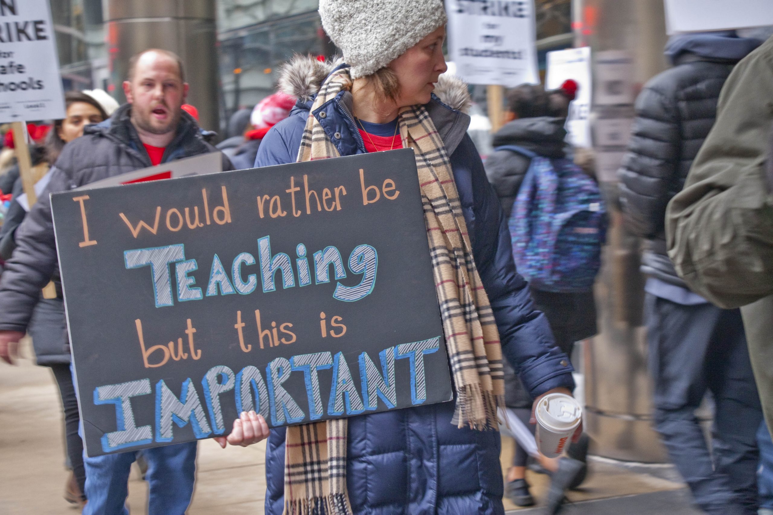 Educators on Strike in Chicago: Demanding Changes that Extend to Broader Social Issues